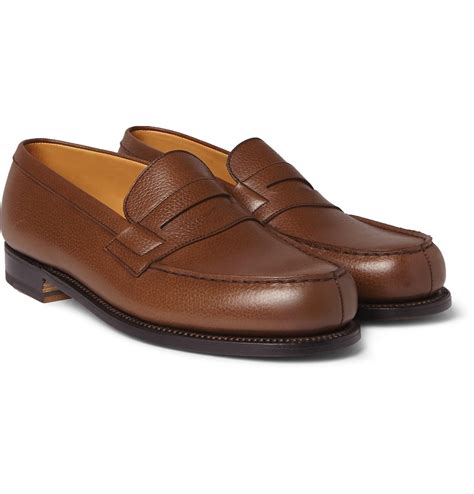 lv leather loafer brown|Designer Loafers & Moccasins for Men .